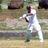 Samoan Batsman, Konelio, helps Samoa home for a bronze medal.