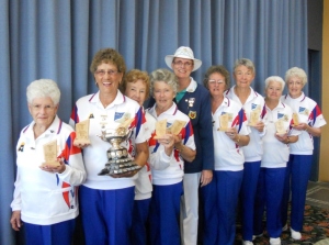 Winners Hetherington Trophy 2011 with President Lesley