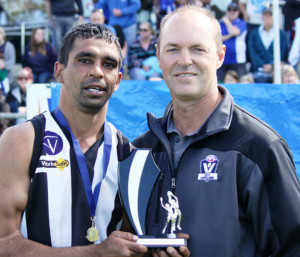 EGFNL Football 2013 Reserves BoG Richard Hood