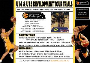 U14 & U15 Development Tour Trials