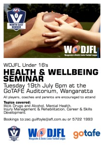 2016 - Health & Wellbeing Seminar
