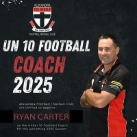 Under 10 Football Coach - Ryan Carter - 0433 727 812