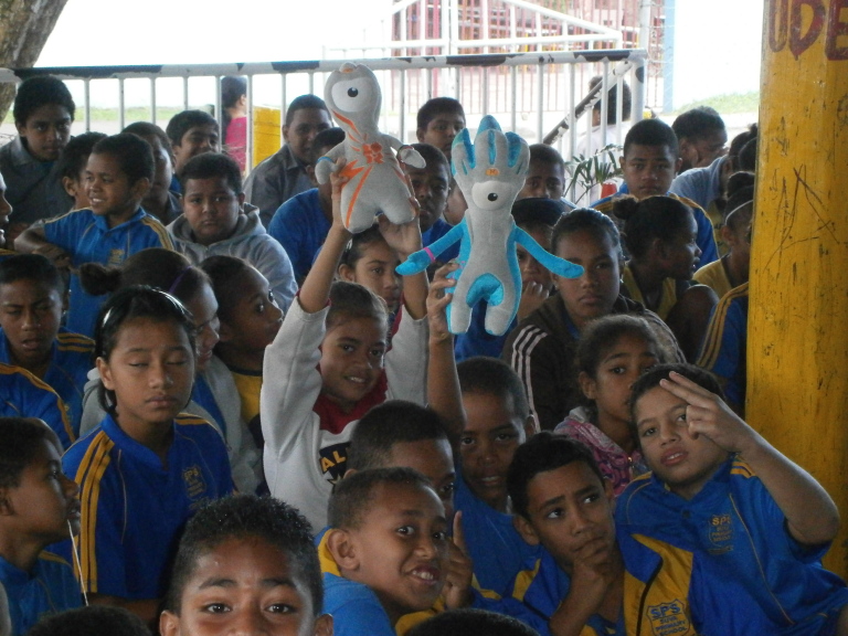 Wenlock and Mandeville at Suva Primary School - Fiji Association of ...