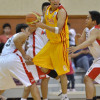 “This is my ball” seems to what Mark Anthony Isip is saying as he grabbed the ball. 