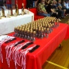 Trophy's and medallions ready to go.
