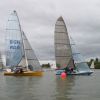 14 Feb Skiffs on start - no wind