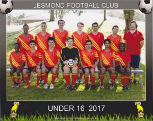 U16's Team 2017